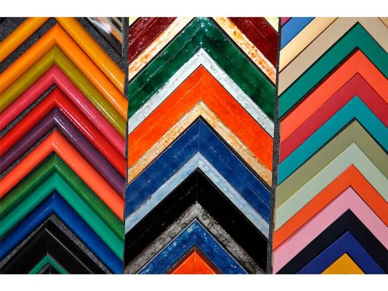 muestras de colores simulador de tu enmarcación