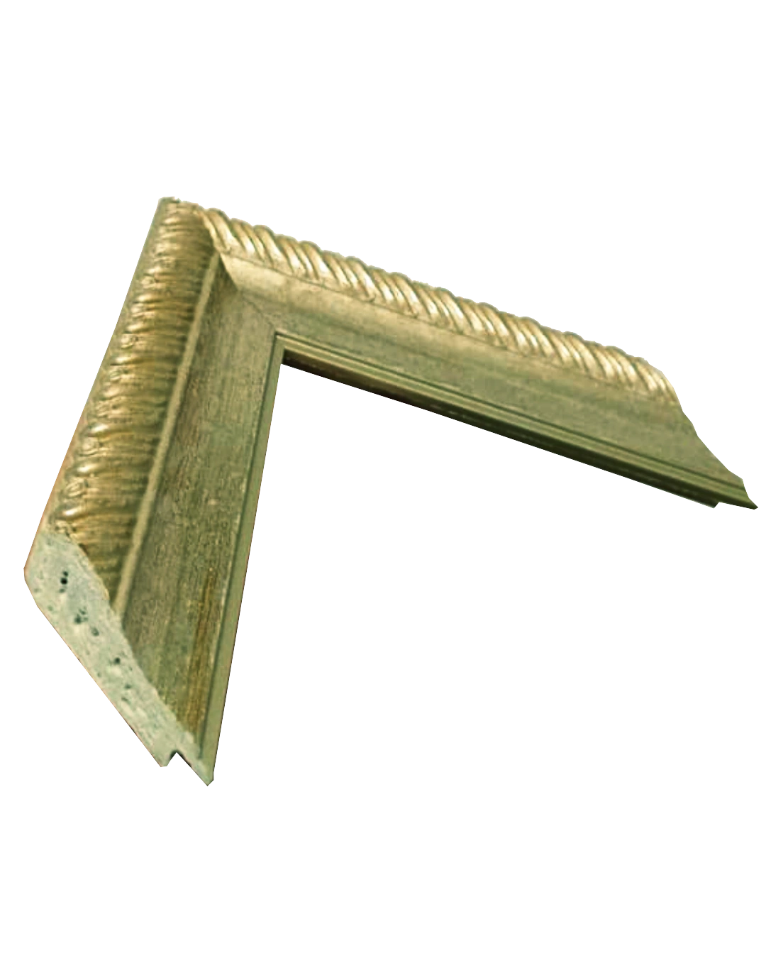 Moldura vintage color Champaña