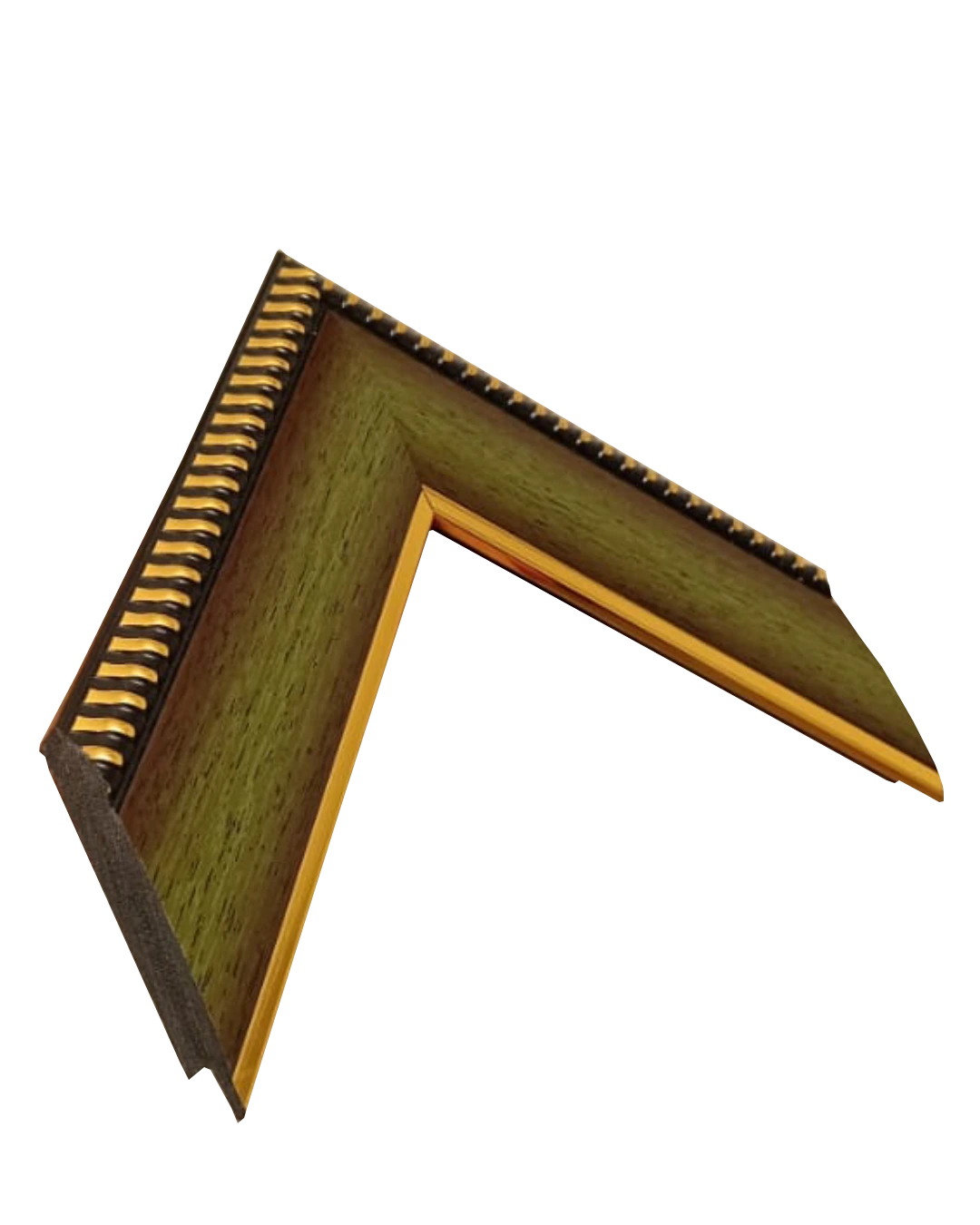 Moldura Tallada color Verde